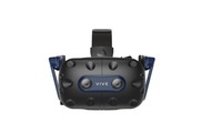 HTC Vive Pro 2 Schwarz Virtual Reality Brille inkl. Bewegungssensoren, mit integriertem Soundsystem
