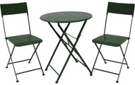 Dameco Gartenset 2 Stühle und 1 Gartentisch