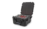 Nanuk Kunststoffkoffer 968 - mit Trennwand Schwarz