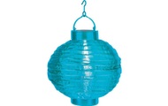 Best Season, LED-Solar-Lampion Jerrit 20 cm, blau