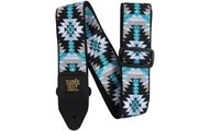 Ernie Ball Gitarrengurt Jacquard Albuquerque Blue
