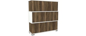 Home - Schuhschrank Napolyon - Weiss und Beige