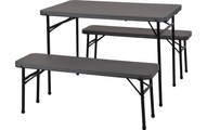 FS-STAR, Camping Klapptisch Und Bänke Unisex 80cm