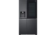 LG, LG Foodcenter GSXV90MCDE Matte Black Steel Food Center Schwarz