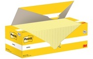 Post-it Notizzettel 3M, 76 x 176 mm, 18+6 Blöcke, Gelb
