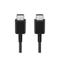 Apple,Asus,Blackberry,Google,HTC,Huawei,Lenovo,LG,Microsoft,Motorola,Nokia,OnePlus,Oppo,Samsung,Sony,Wiko,Xiaomi, Samsung - USB C auf USB C Verbindungskabel Ladekabel 1m (EP-DA705BBEGWW) - Schwarz