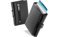 KLIK ZIP Slim Wallet Carbon 13er