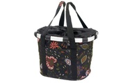 Klickfix, KlickFix Reisenthel Bikebasket folklore black 2020 Hinterradkörbe