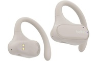 Belkin SoundForm ClearFit - True Wireless-Kopfhörer mit Mikrofon - offenes Ohr - über dem Ohr angebracht - Bluetooth - Sand