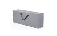 Hoberg, Hoberg Aufbewahrungstasche Gartenmöbelpolster, 130x32x50cm, grau