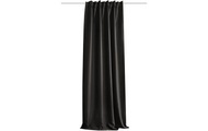 Stotz Decor AG Nachtvorhang mit Faltenband Finley 135 cm x 245 cm, Schwarz