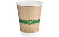 BioPak, BioPak Einweg-Kaffeebecher Melli Double Wall 47 cl, 18 Stück