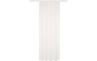 Stotz Decor AG Nachtvorhang mit Faltenband Flocki 135 cm x 245 cm, Weiss