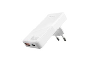 4smarts USB-Wandladegerät FlatPlug Duos 65W GaN 1C+1A