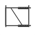 HAGOR, Hagor Outdoor-Wandhalterung WH OH 85, Landscape, für Samsung OH85, schwarz