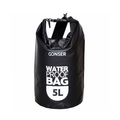 Dry Bag Tasche wasserdicht schwarz 5L