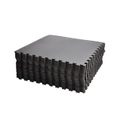 Jaden, Bodenmatte 61 x 61 x 1.2 cm schwarz 20-er Set