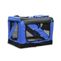 Hundebox faltbar XL blau