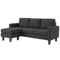 Ecksofa MILA dunkelgrün