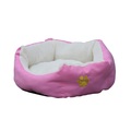 Hundebett Katzenbett PFÖTCHEN M pink