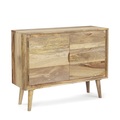 Sideboard Holz Vintage JARON 90 x 70 cm
