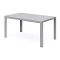 Granittisch 140 x 80 x 67 cm grau