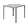 Granittisch 80 x 80 x 76 cm grau