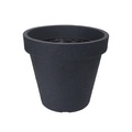 Blumentopf anthrazit 25 cm
