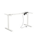 Tischgestell Stehpult elektrisch weiss 140 - 160 cm