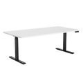 undefined, Stehpult elektrisch PREMIUM weiss/schwarz 180 x 90 cm