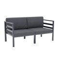 Lounge SAMBIA 2-teilig anthrazit