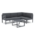 Lounge SAMBIA 5-teilig anthrazit