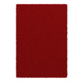 Hochflor Teppich 80 x 150 cm rot