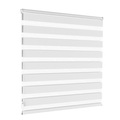Ruby Diverses, Doppelrollo weiss 100 x 100 cm