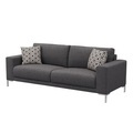 Sofa NOREEN 2-Sitzer anthrazit