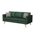 Sofa BLAIR 3-Sitzer dunkelgrün