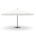 Sonnenschirm ZON 500 cm weiss