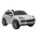 Elektroauto Kinder Porsche Cayenne weiss