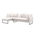 Ecksofa Bouclé MARISA links creme