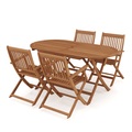 Gartenmöbel Set aus Holz ADONIS
