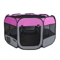 undefined, Welpenauslauf faltbar pink