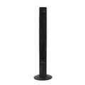 Turmventilator 117 cm schwarz
