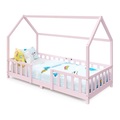 undefined, Kinderbett MAISON 90 x 200 cm rosa
