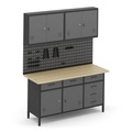 Werkstatt Set 5-teilig 160 cm