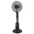 Standventilator mit Sprühnebel FOGGY schwarz