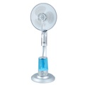 undefined, Standventilator mit Sprühnebel FOGGY silber