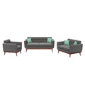 undefined, Sofa Set BAYLEE anthrazit
