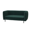 Sofa ASHLEY 2-Sitzer dunkelgrün