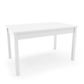 undefined, Esstisch ausziehbar TALA 130/180 x 80 cm weiss
