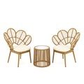 Gartenmöbel Set aus Rattan COSIMA